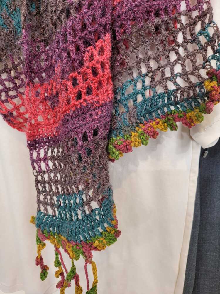 MULTI COLOR SHAWL-MELONI