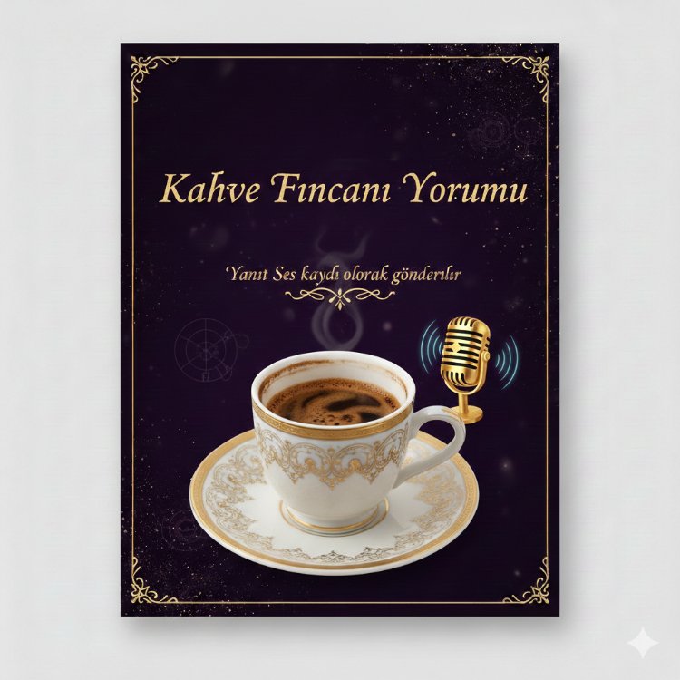 Kahve Fincanı Yorumu-Ses Kaydı Olarak Gönderilir