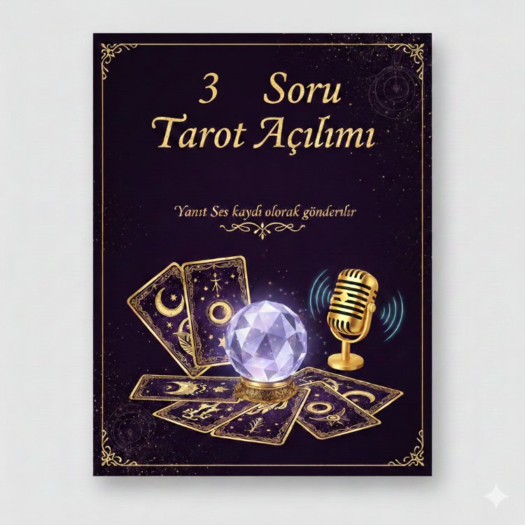 3 Soru Tarot Açılımı Danışmanlık Hizmeti 
