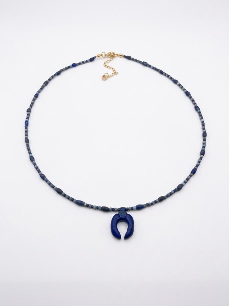 Lapis Lazuli ~Turkuaz Kolye (Antik Seri)