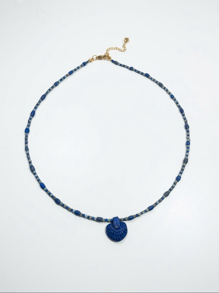 Lapis Lazuli ~Turkuaz Kolye (Antik Seri )