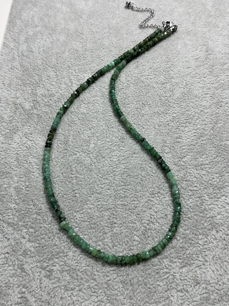 Zümrüt Kolye 3-4 mm