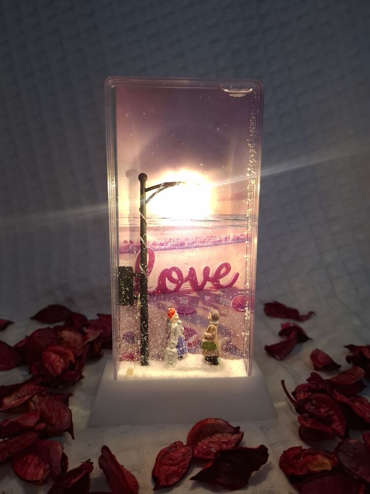 Love Temalı Kar Küresi 