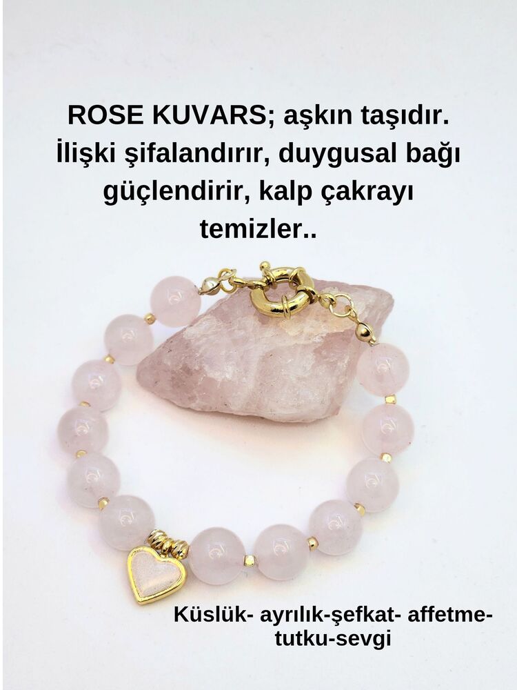 İLİŞKİ ŞİFALANDIRMA (10 mm Rose kuvars)