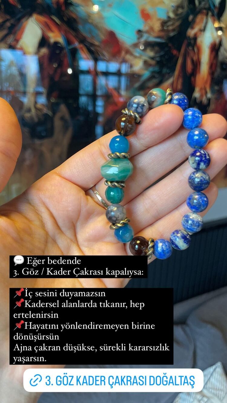 KADER ÇAKRASI TEMİZLİĞİ 3. GÖZ ÇAKRA  DOĞALTAŞ