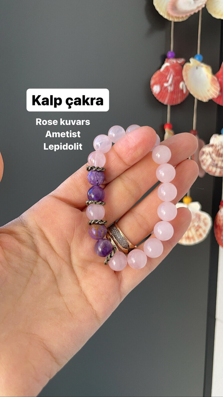 Kalp Çakra Bilekliği