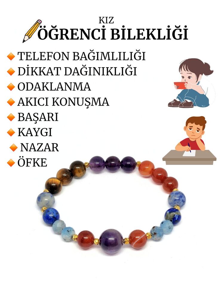 kız öğrenci bilekliği