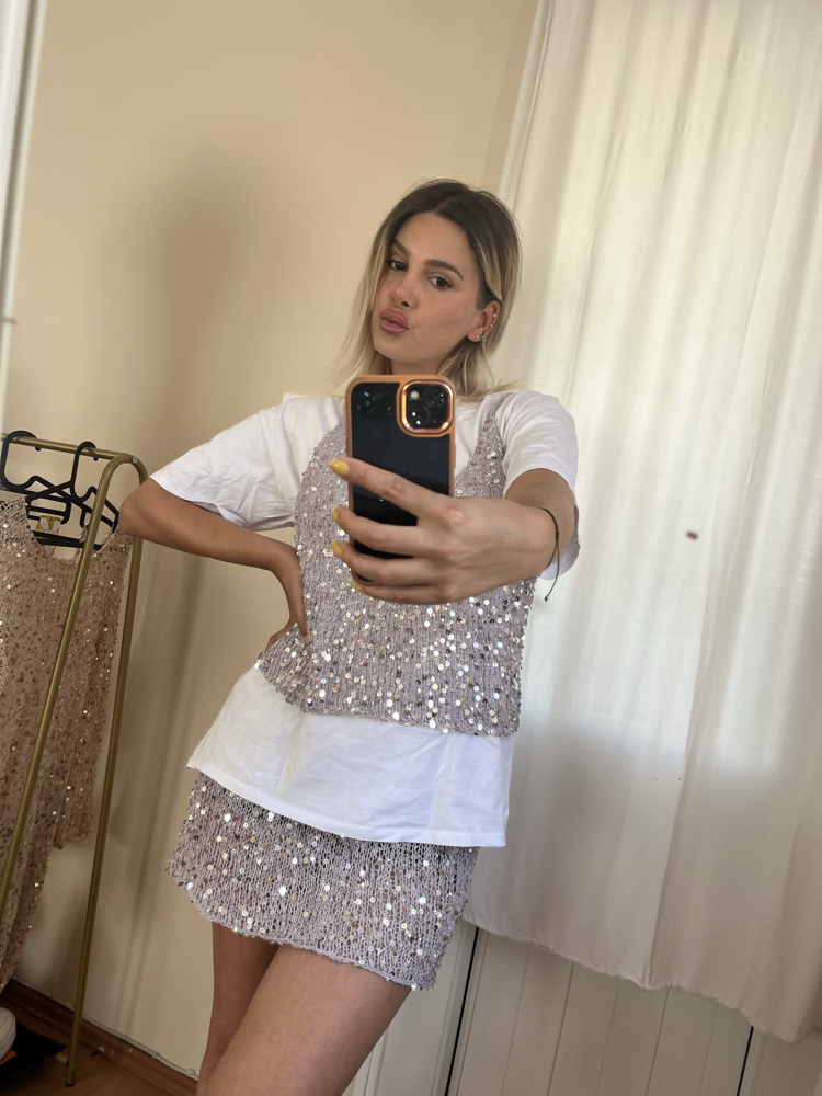 Pullu örgü etek pattern