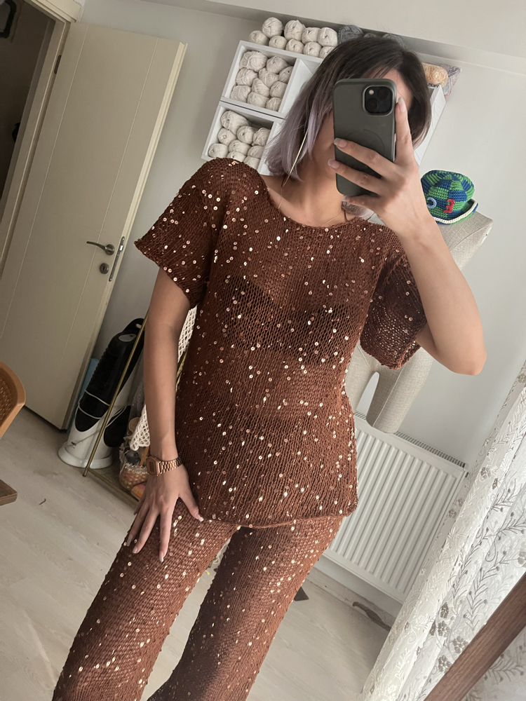 Kısa kol bluz pattern 