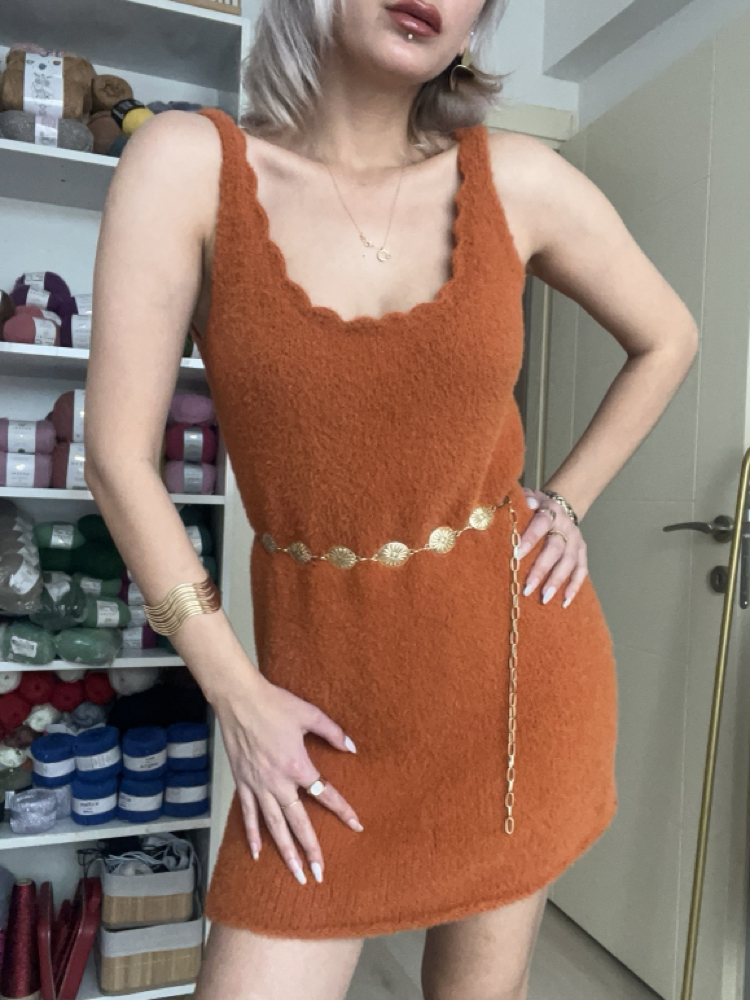Pattern (askılı mini elbise)