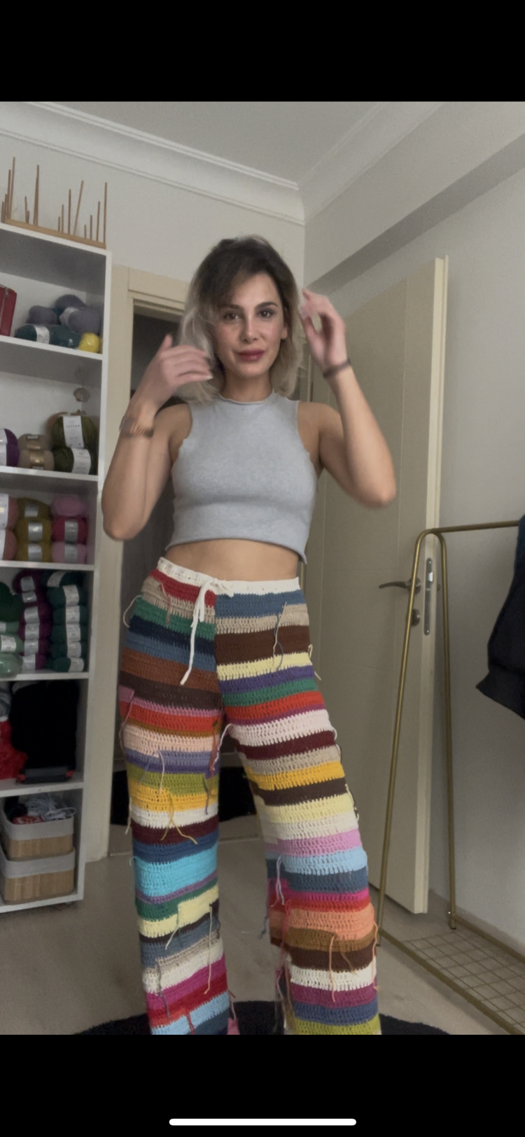 Tığ işi pantolon pattern
