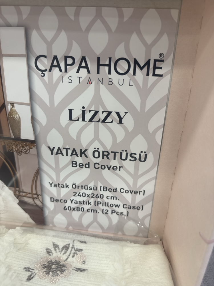 LİZY YATAK ÖRTÜSÜ 3 parca 