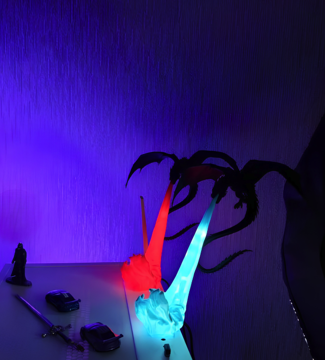 Drakhar 3D Ejder, Elektronik Aydınlatma
