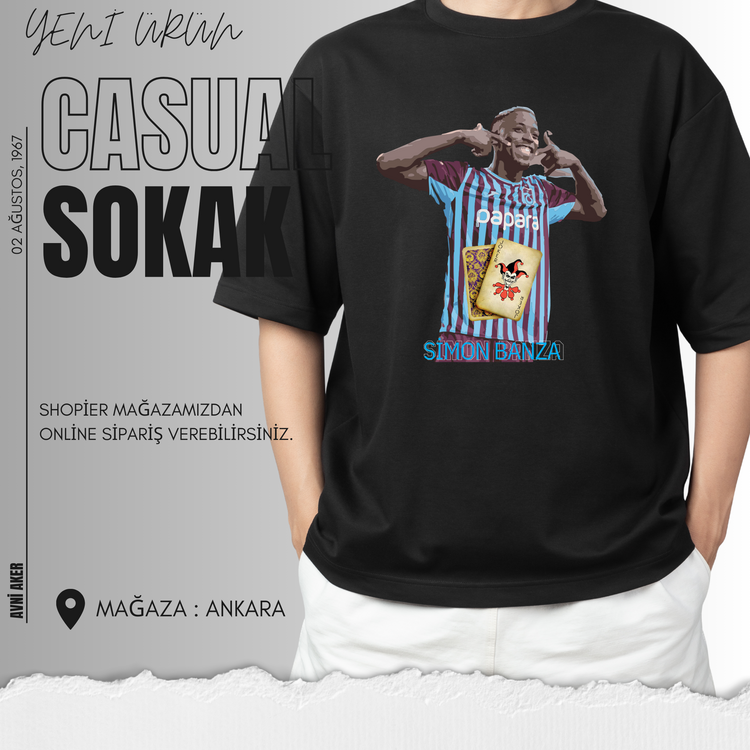 SİMON BANZA PREMİUM T-SHİRT