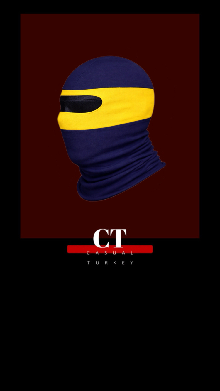 SARI-LACİVERT MASK