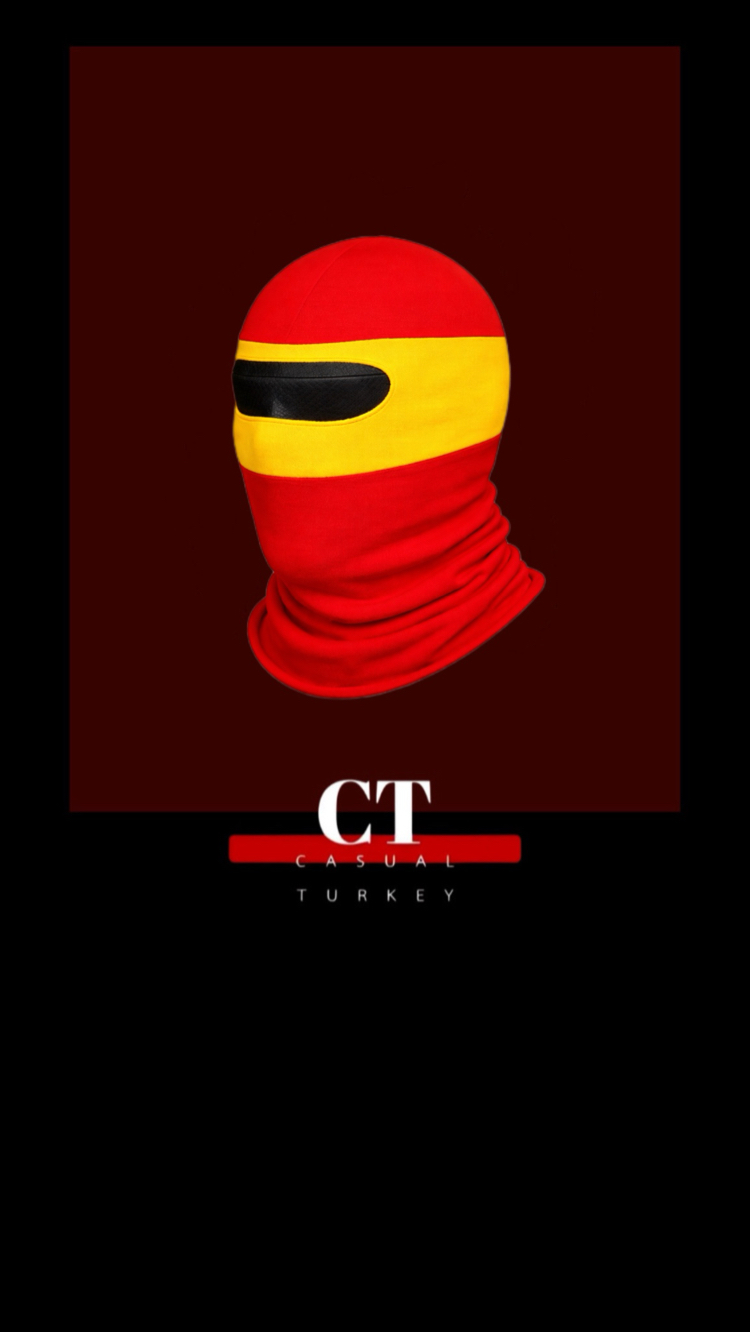 SARI-KIRMIZI MASK