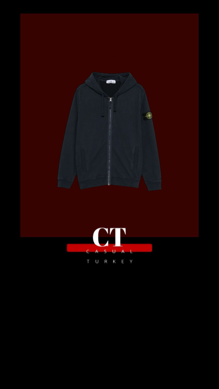 ST IS  zip-up hoodie 