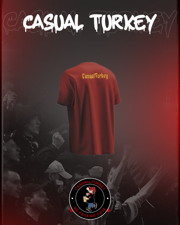 peaceful hooligan Sarı-Kırmızı TSHIRT