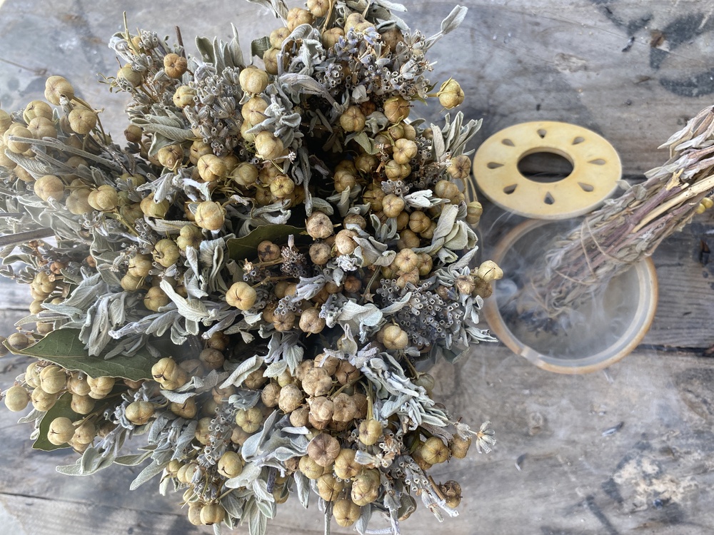3’lü Enerji, Arınma ve Nazar Ritüel Karışık Set, Adaçayı, Üzerlik, Lavanta Tütsü Seti