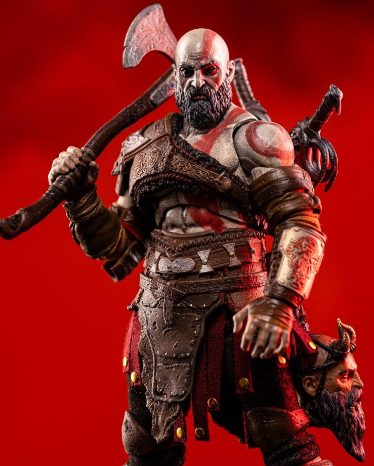 1/12 Kratos full figure (deluxe pack)