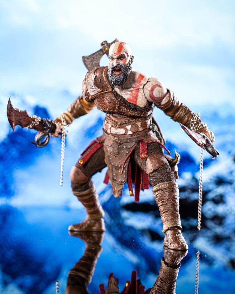 1/12 Kratos full figure (deluxe pack)