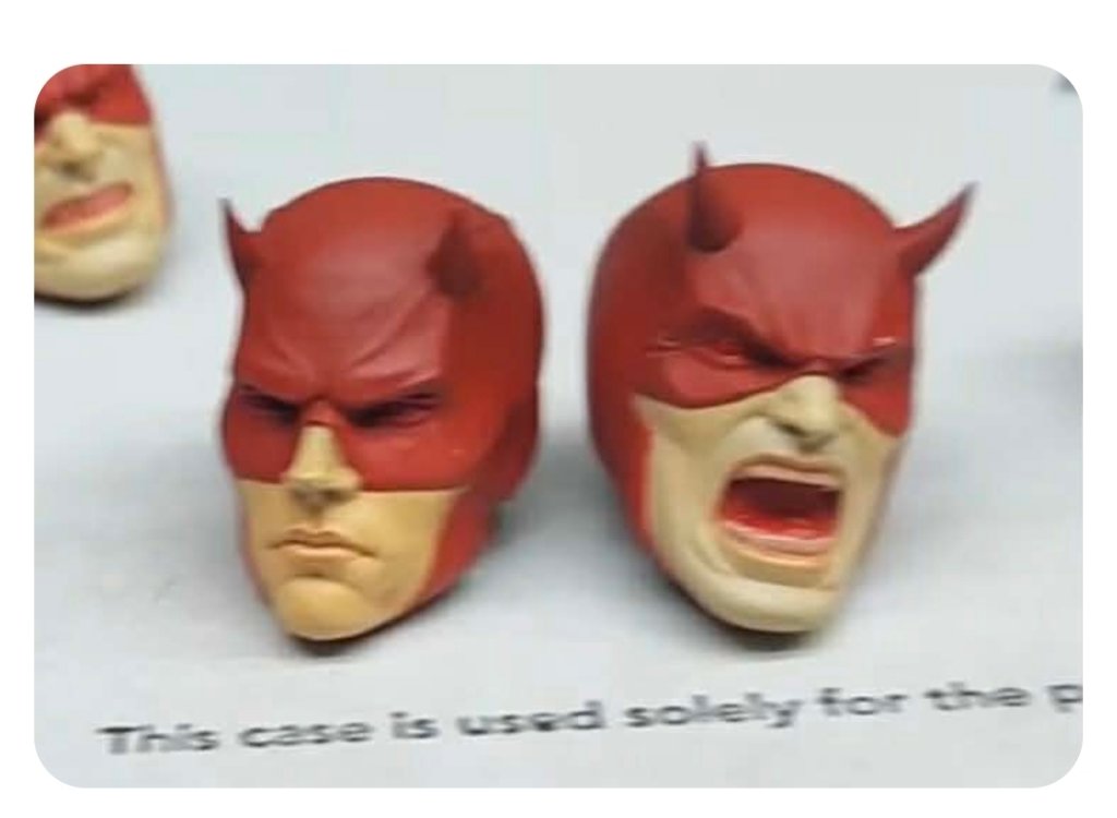 2 daredevil Heads 