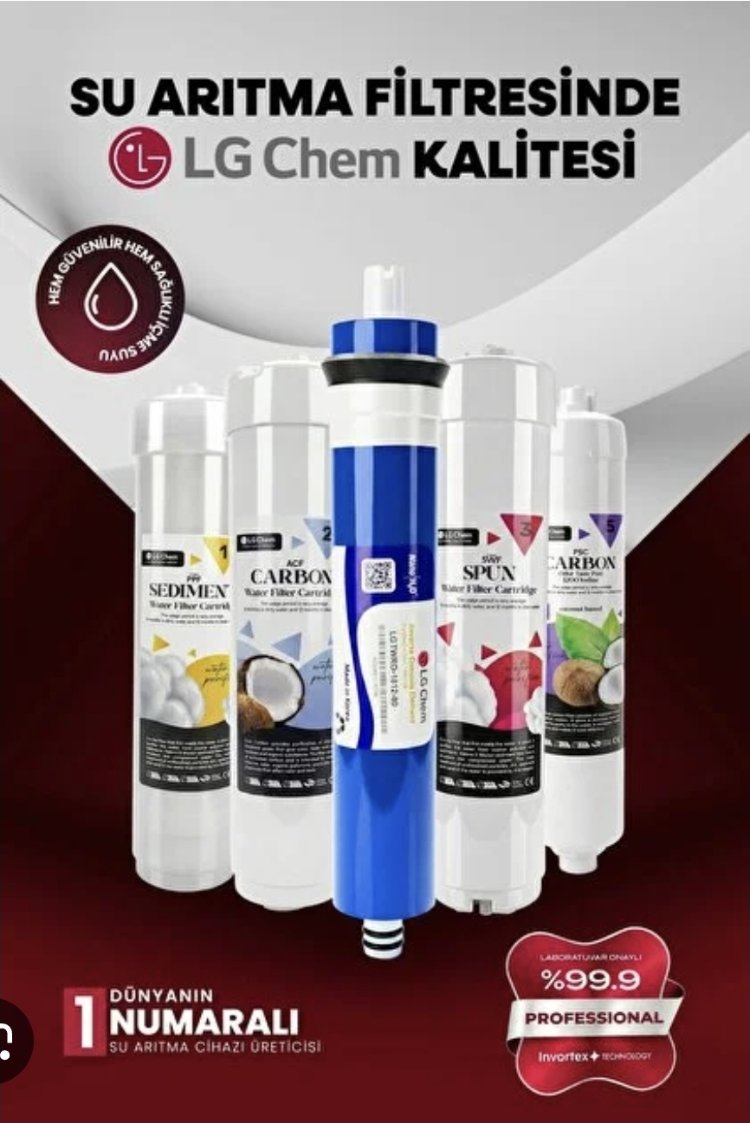 FİLTRE SETİ ( LG WATER PRO )