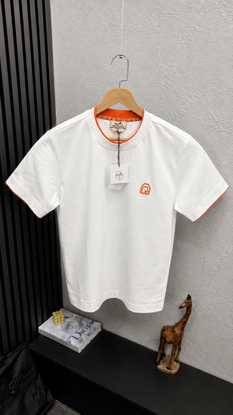 Hermes Beyaz T-Shirt