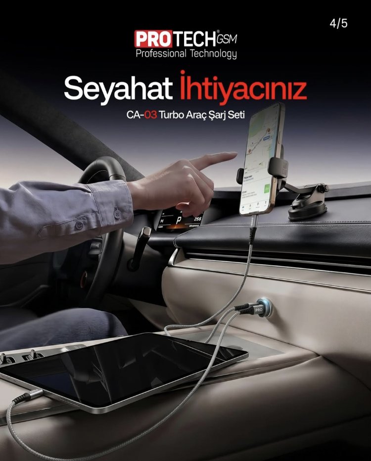 PROTECH 48W ARAÇ ÇAKMAK ŞARJ TAKIMI