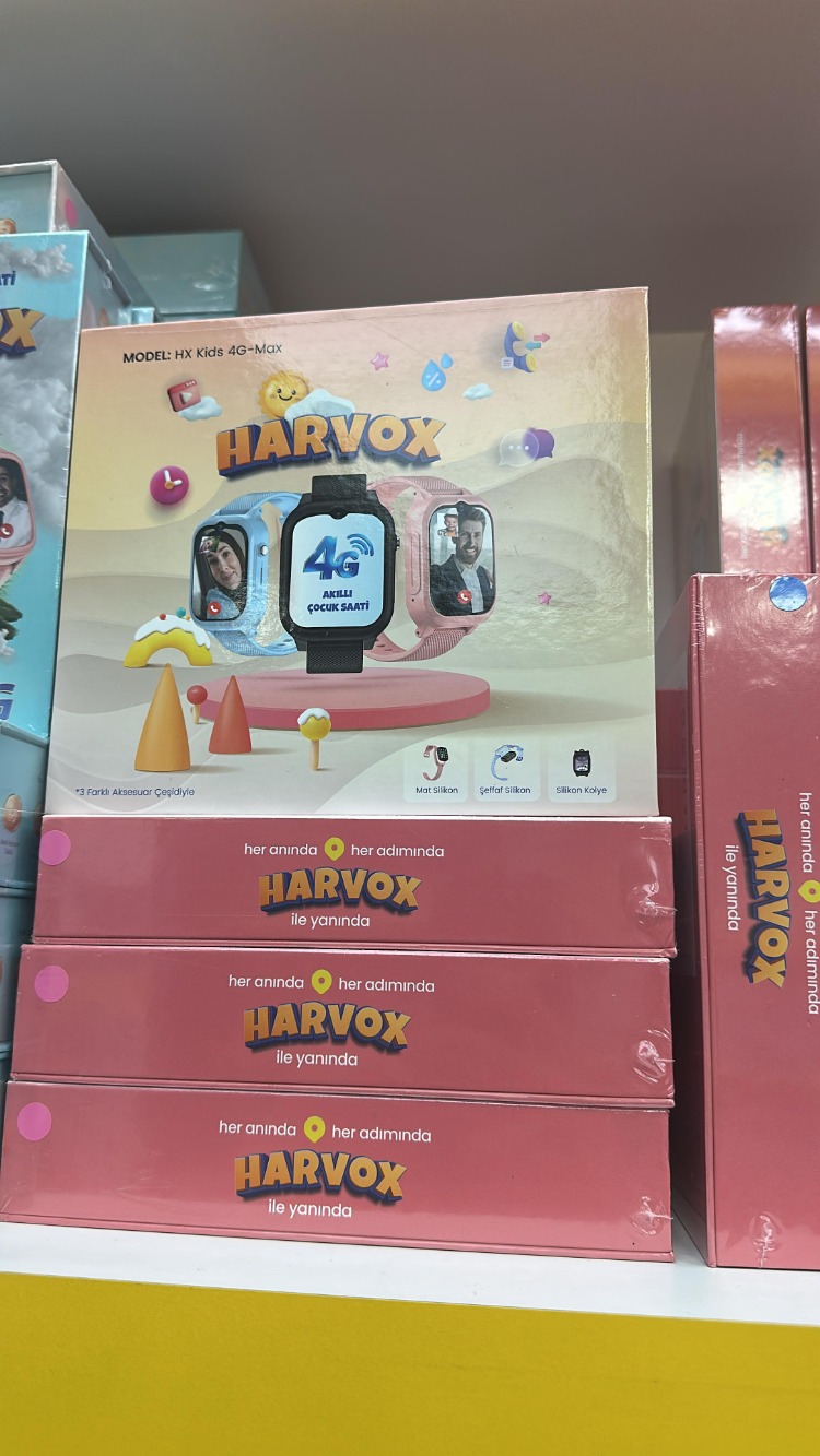 HARVOX HX KİDS MAX 4G AKILLI ÇOCUK SAATİ