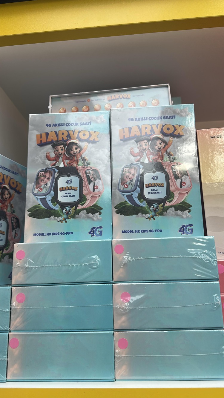 HARVOX HX KİDS 4G PRO AKILLI ÇOCUK SAATİ