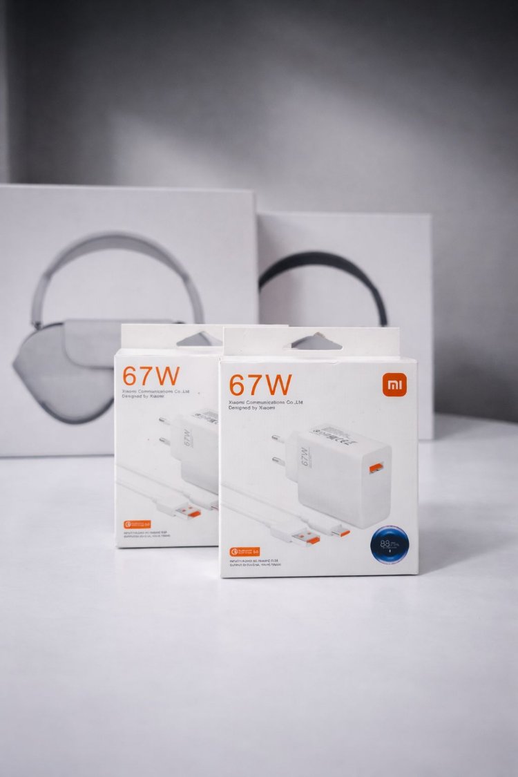 67W XIAOMI GÖSTERGELİ ŞARJ TAKIMI