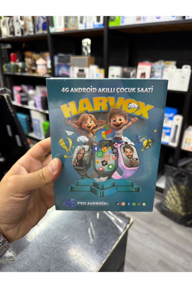 HARVOX 4G PRO ANDROİD+ AKILLI ÇOCUK SAATİ