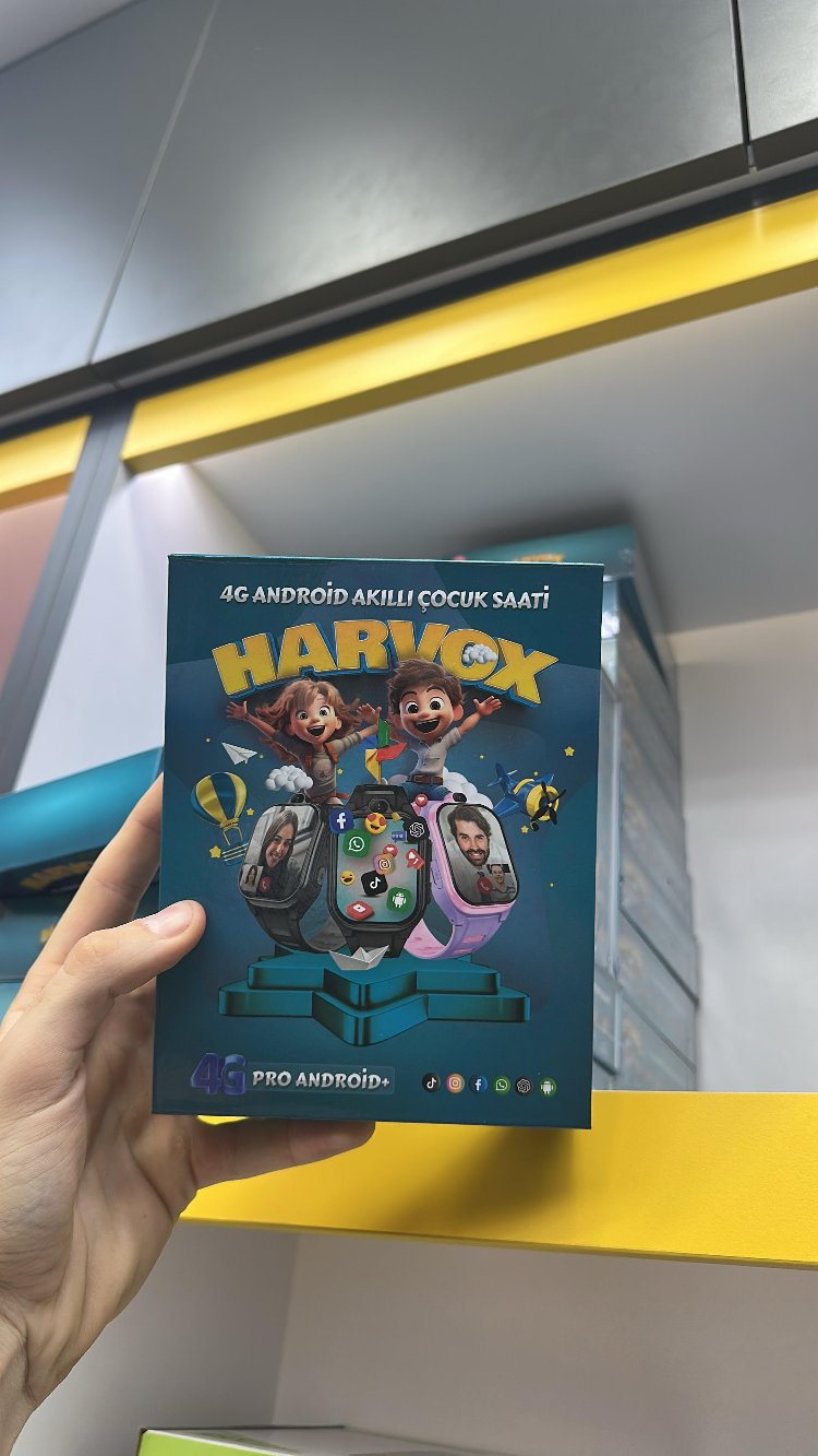 HARVOX 4G PRO ANDROİD+ AKILLI ÇOCUK SAATİ