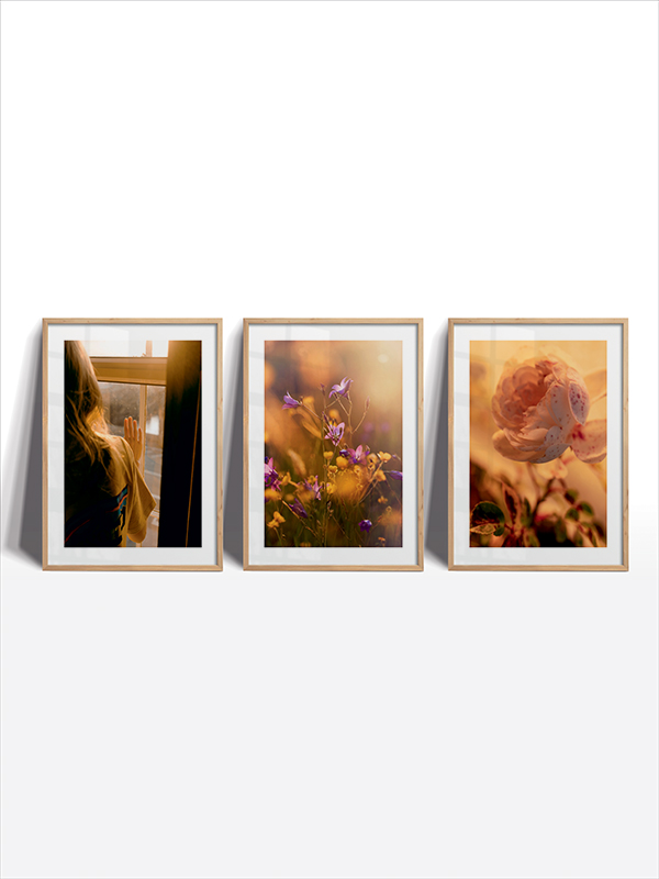 Huzurlu Anlar Çerçeveli Fotoğraf Seti