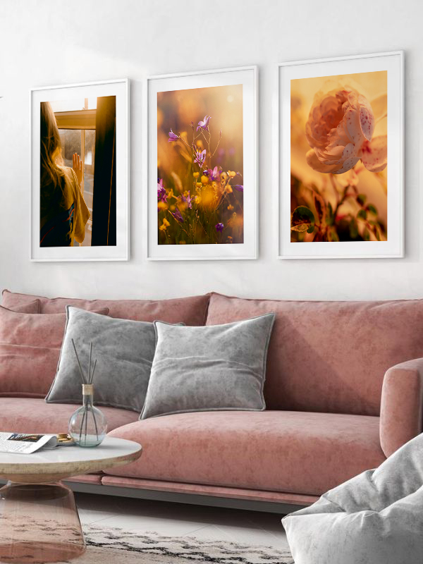 Huzurlu Anlar Çerçeveli Fotoğraf Seti