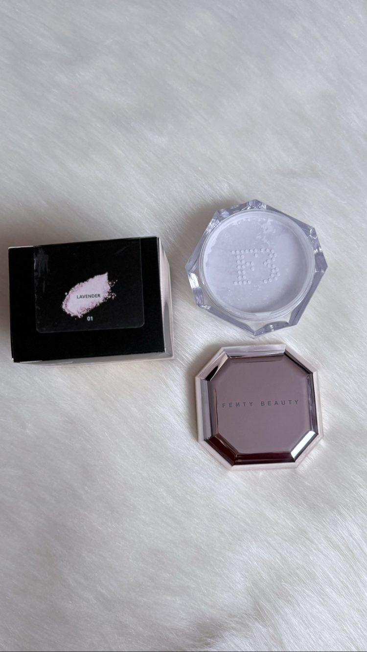 Fenty beauty sabitleyici pudra (Lavender)