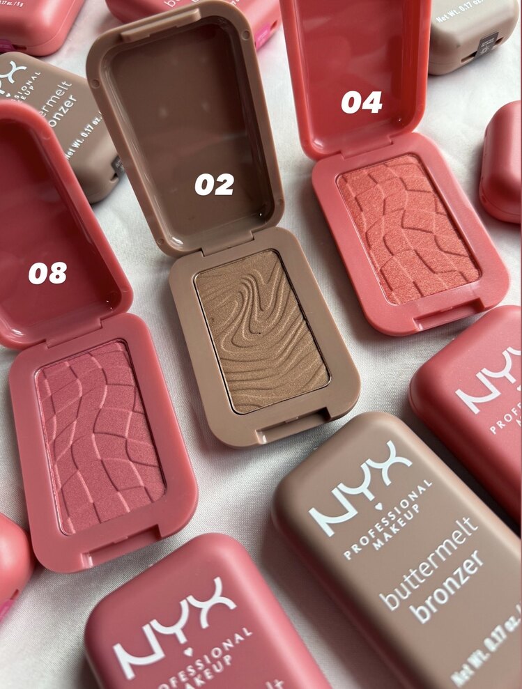 Nyx buttermelt&bronzer kremsi pudra allık