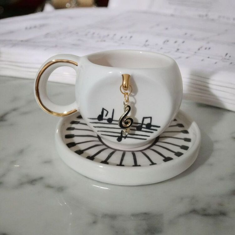 notalı fincan