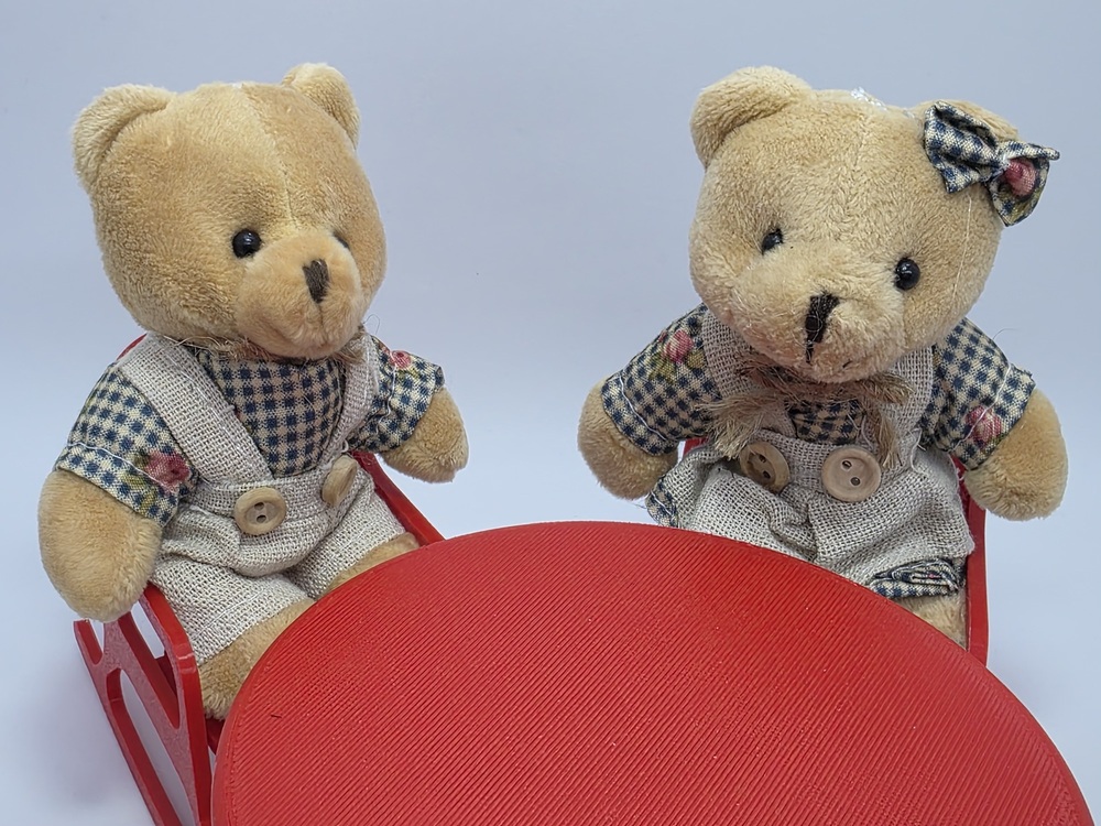 Cevizdizayn BabyBEAR MİNİ SALLANAN SANDALYE AYICIKLAR MUHABBETTE