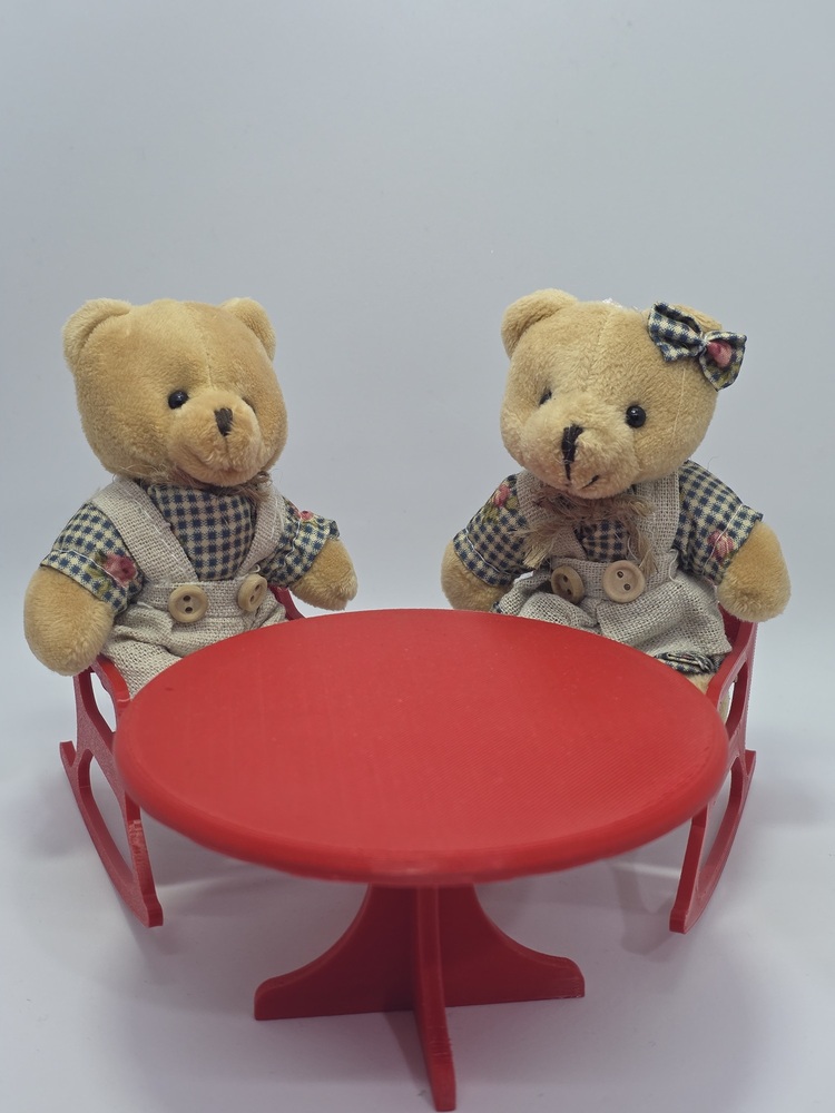 Cevizdizayn BabyBEAR MİNİ SALLANAN SANDALYE AYICIKLAR MUHABBETTE