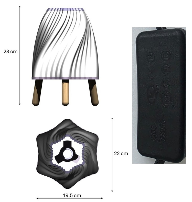 GALAKSİ ABAJUR SAMANYOLU TEMALI ABAJUR , MODERN ABAJUR 3160053-A00