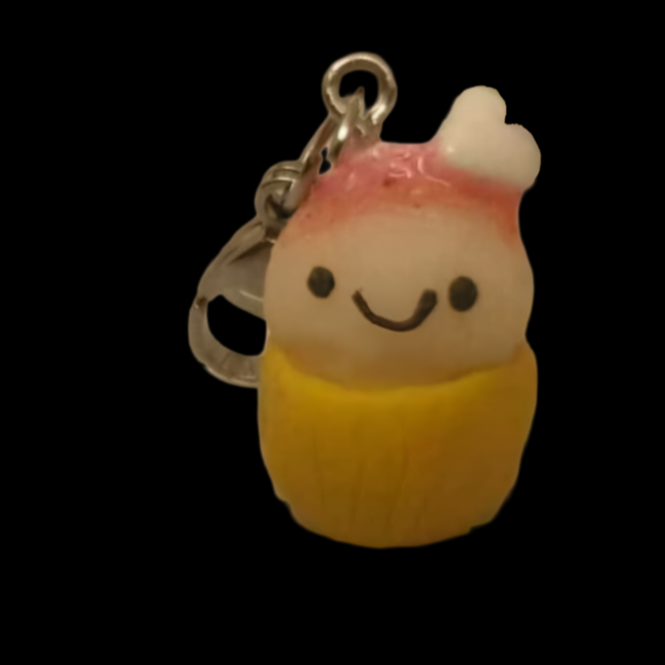 Minik Kalpli Cupcake Charm