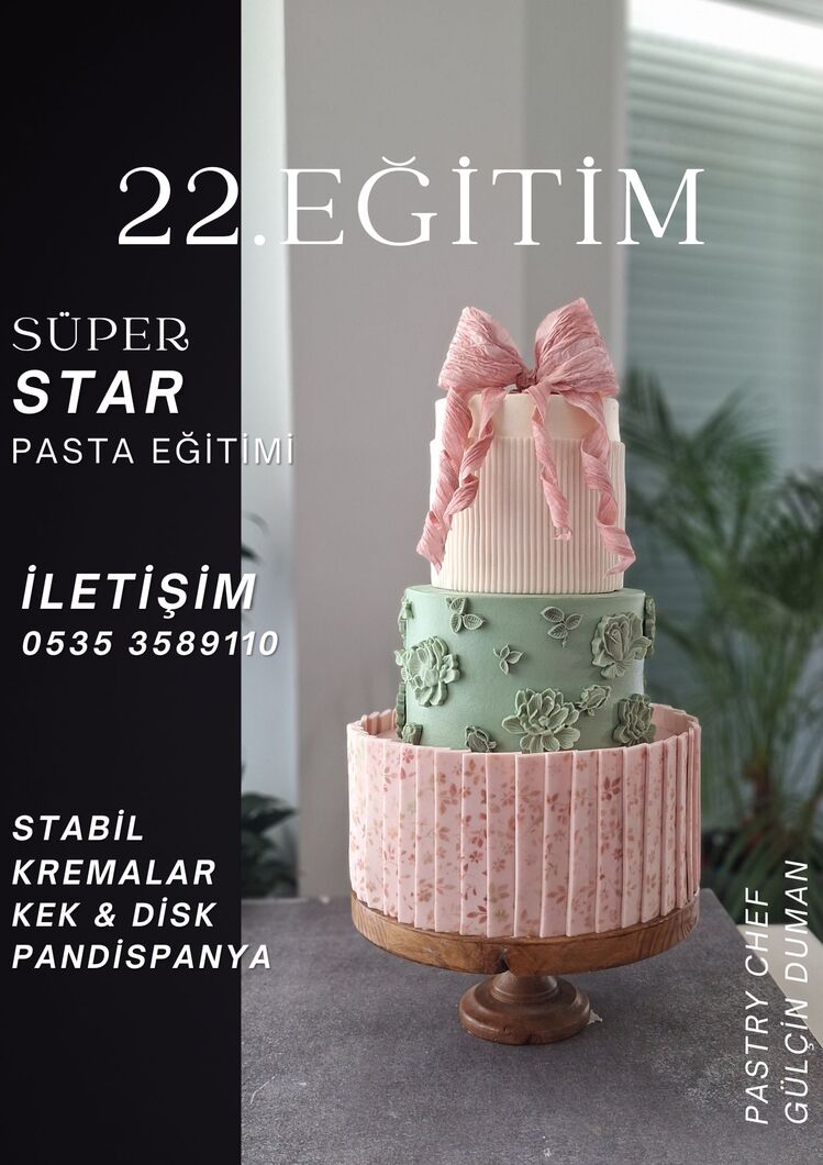 22.SÜPER STAR PASTA EĞİTİMİ