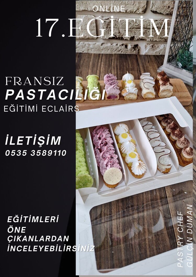 17.FRANSIZ EKLER EĞİTİMİ ( Eclairs )
