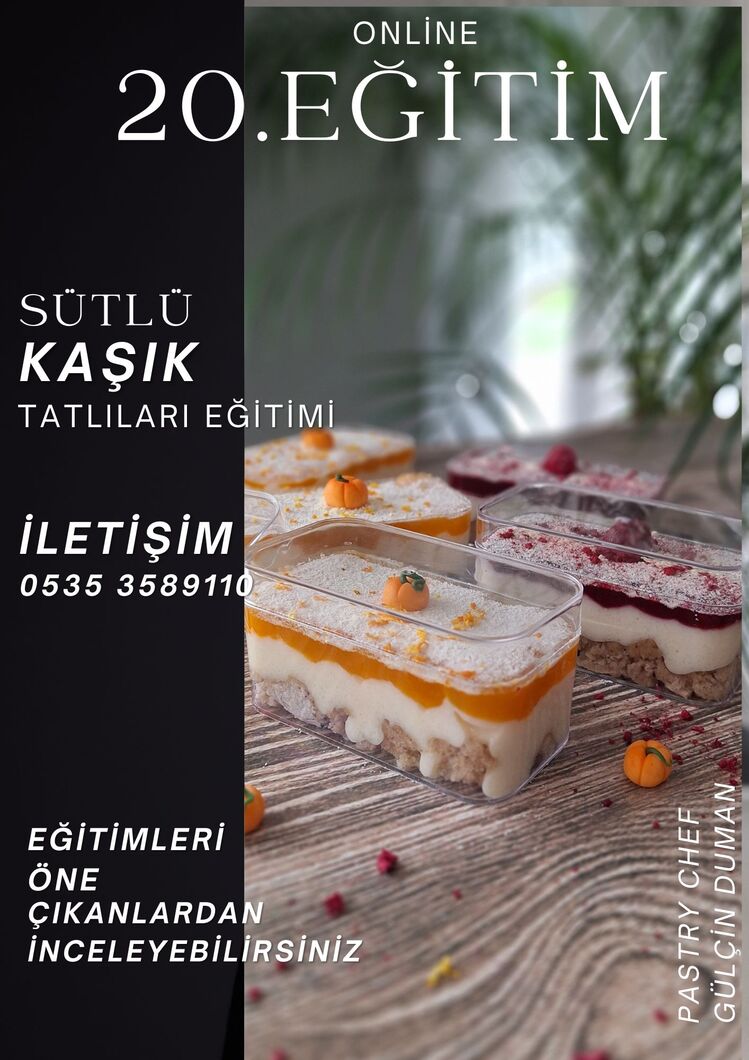 20.SÜTLÜ KAŞIK TATLILARI