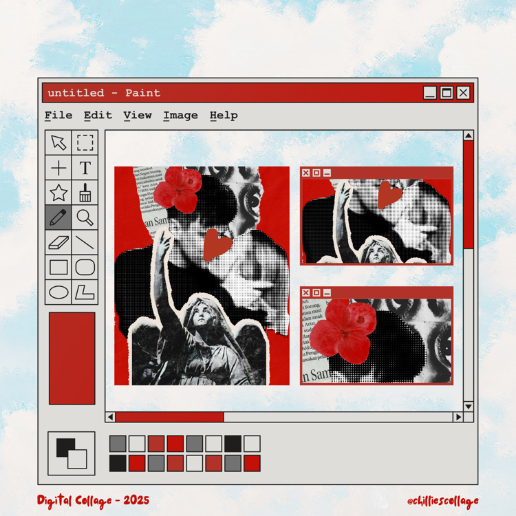 Was this love or just body’s obsession? (2025) - Chillies Digital Collage