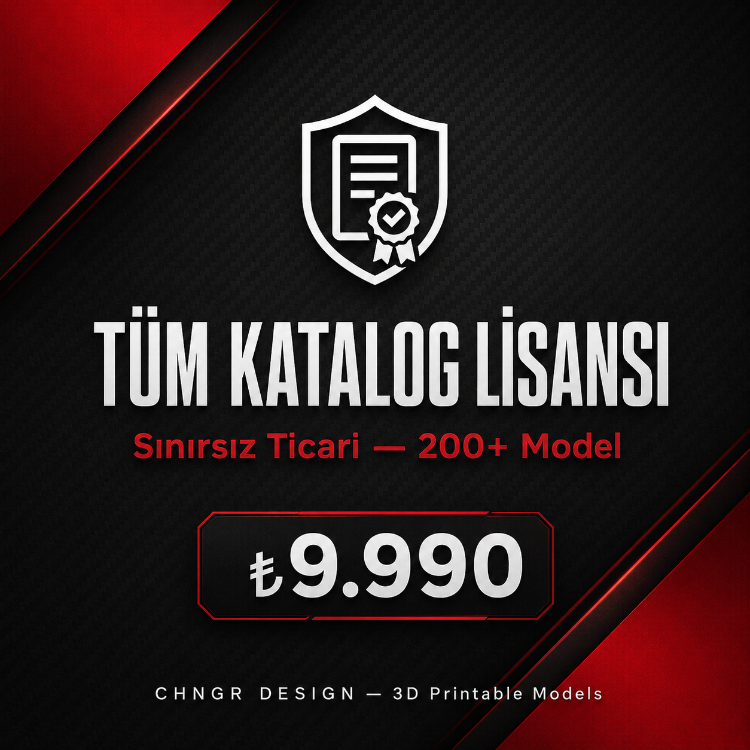 CHNGR Design — Tüm Katalog Sınırsız Ticari Lisans