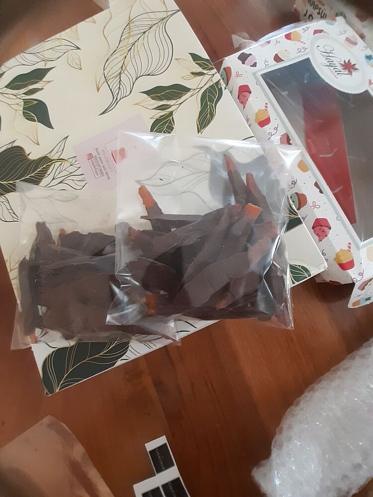 çikolatalı portakal çubukları 