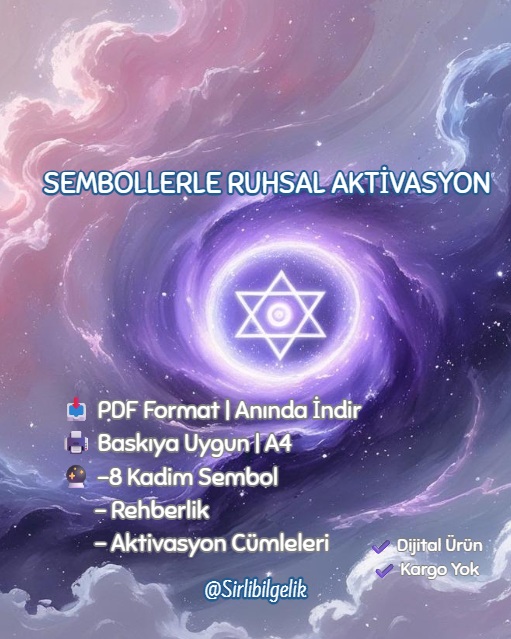 Sembollerle Ruhsal Aktivasyon Rehberi | PDF Format (Baskıya Uygun)
